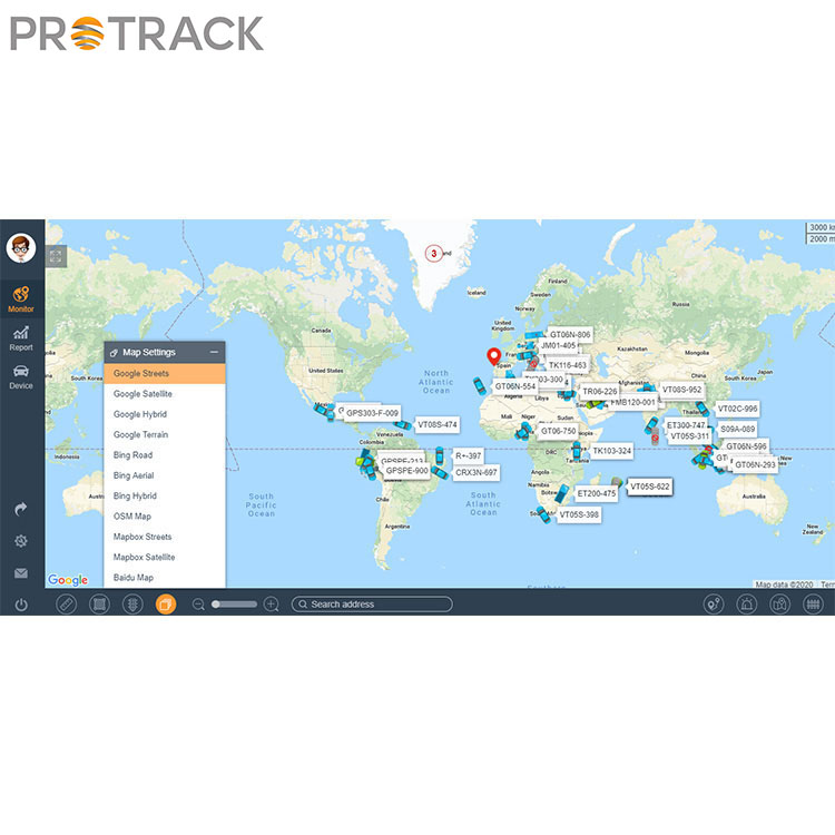 Föregångaren till GPS Tracking Software Platform.