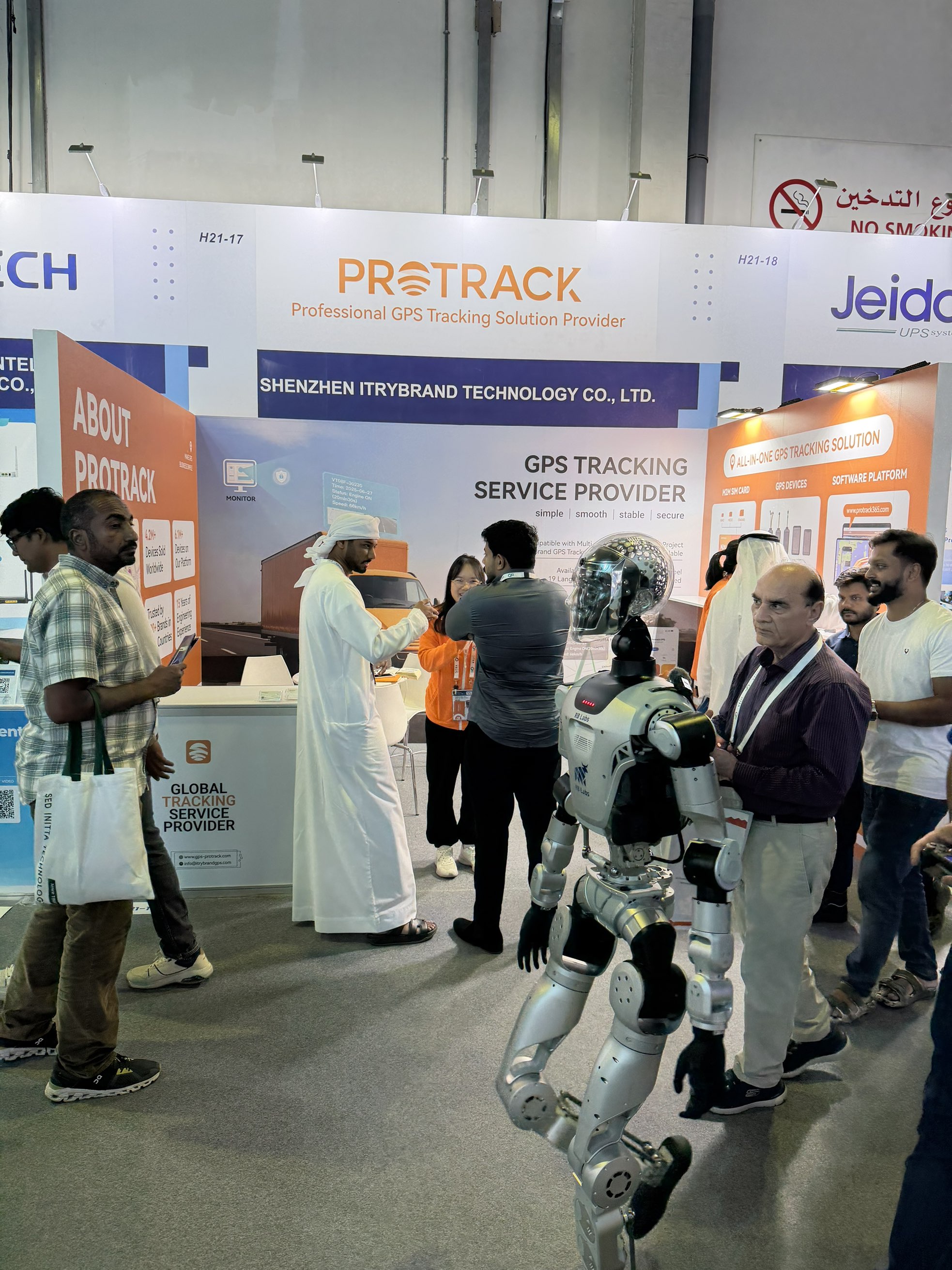 En rungande framgång! Protrack avslutar en fantastisk vecka på GITEX GLOBAL i Dubai
